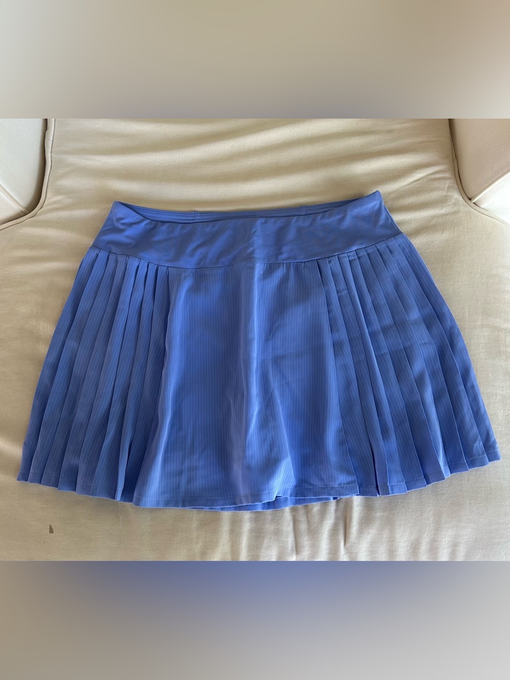 New cornflower blue pleated skort XXL